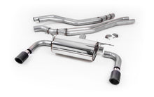 Resonated (Quieter) Cat-Back Exhaust System with Carbon Jet 90 Trims