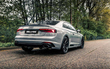 Audi RS5 B9 GPF Models - Resonated (Quieter) Cat-Back Exhaust System with Cerakote Black Oval Trims