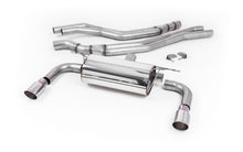 Resonated (Quieter) Cat-Back Exhaust System  with Polished GT-90 Trims