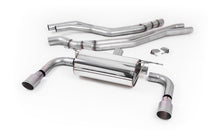 Resonated (Quieter) Cat-Back Exhaust System with Titanium GT-90 Trims