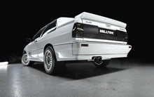 Audi Coupe UR Quattro 10V - Resonated (Quieter) Downpipe-Back Exhaust System with Polished OEM-Style Trims