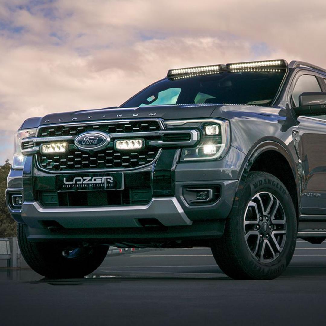 Lazer Lamps Roof Pods - Next-Gen Ford Ranger / Ford Ranger Raptor / VW Amarok (2023+)