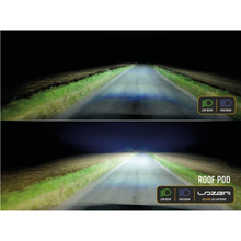 Lazer Lamps Roof Pod Kit - Glide LED for Next-Gen Ford Ranger, Ranger Raptor, VW Amarok (2023+) Lighting Upgrade