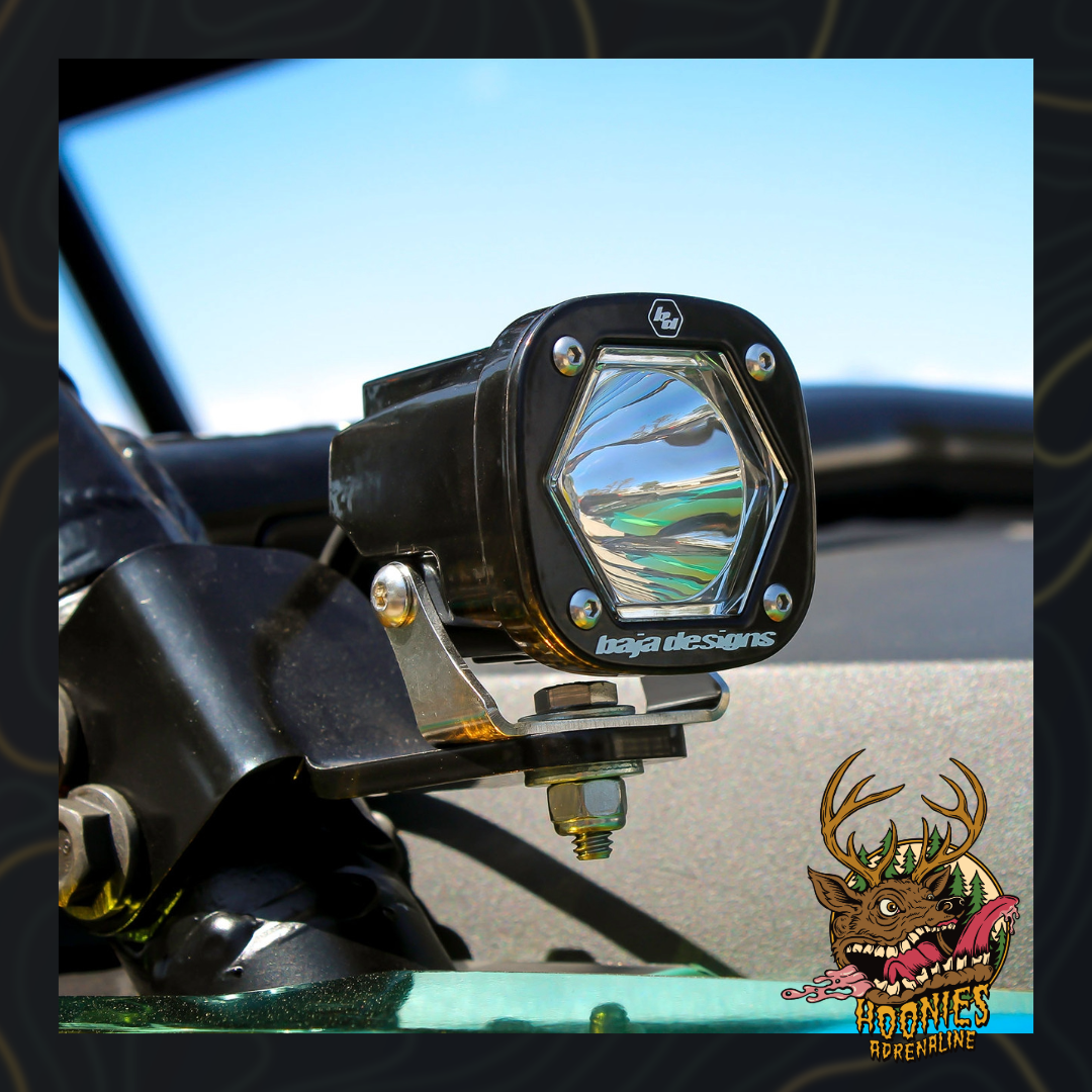 Baja Designs S1 Black LED Auxiliary Light Pod Pair – Universal Compact Off-Road Lighting