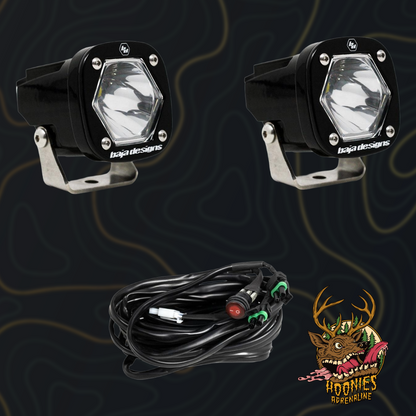 Baja Designs - S1 Black LED Auxiliary Light Pod Pair - Universal