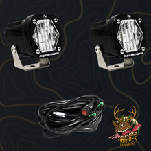 Baja Designs S1 Black LED Auxiliary Light Pod Pair – Universal Compact Off-Road Lighting