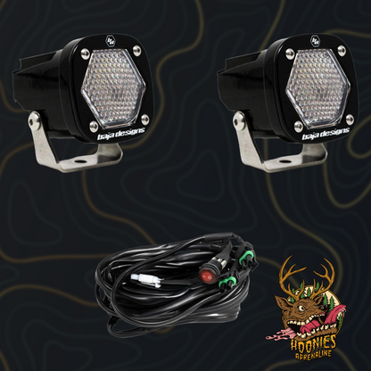 Baja Designs - S1 Black LED Auxiliary Light Pod Pair - Universal