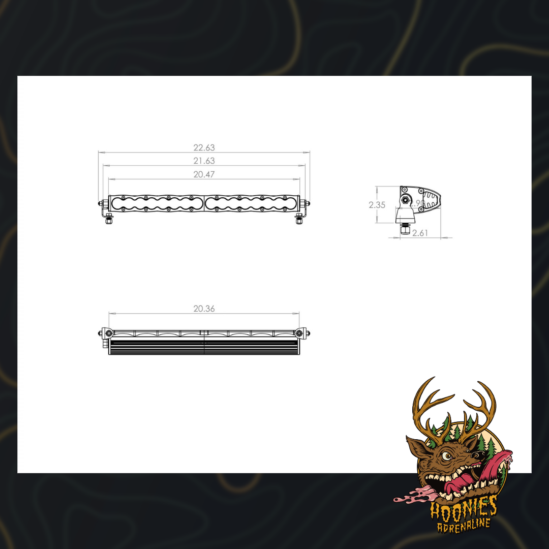 Baja Designs S8 Straight LED Light Bar – Universal Fitment Off-Road Lighting
