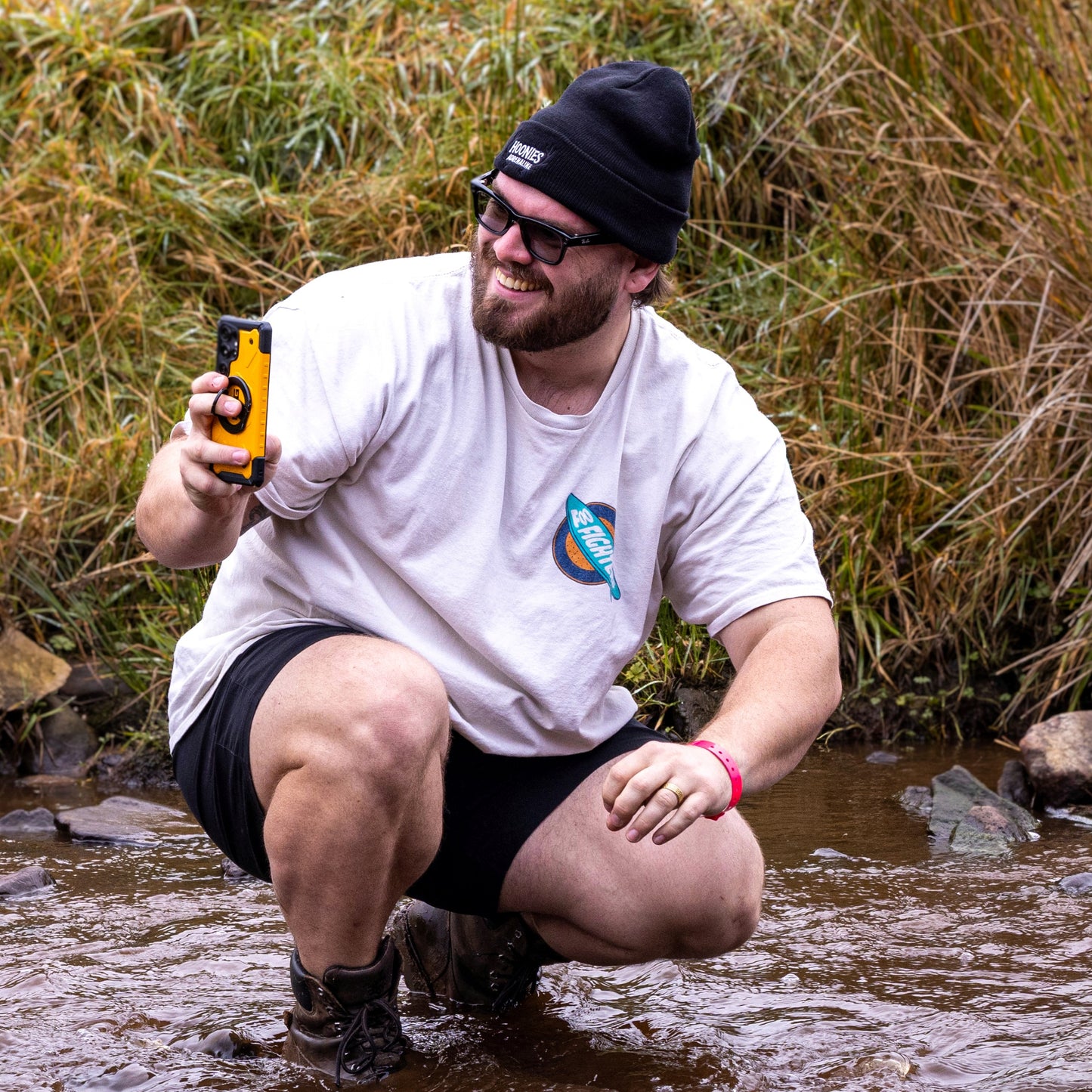 Hoonies Adrenaline - Embroidered Beanie - Unisex