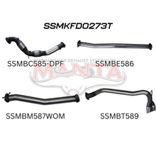 Manta Performance Ford Ranger PX2/PX3 3.2L Diesel CRD Exhaust System – Performance Upgrade