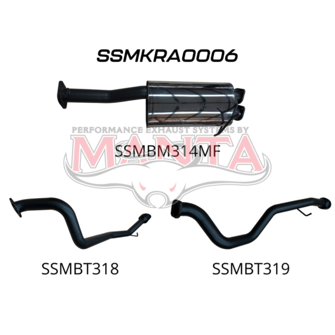 Manta Performance Exhaust – RAM 1500 DT 5.7L Hemi V8 Petrol 2020+ – Cat-Back & Full System Upgrade