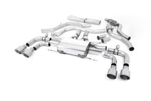 Alfa Romeo Giulia 2.9 V6 Quadrifoglio - Cat-Back Exhaust System with GT-100 Titanium Trims - Valved