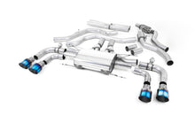 Alfa Romeo Giulia 2.9 V6 Quadrifoglio - Cat-Back Exhaust System with GT-100 Burnt Titanium Trims - Valved