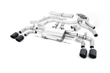 Alfa Romeo Giulia 2.9 V6 Quadrifoglio - Cat-Back Exhaust System with Jet-100 Carbon Trims - Valved