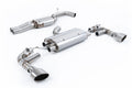 Audi TTRS MK3 Quattro - 80mm Resonated (Quieter) Cat Back