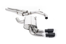 Audi RS3 8P Sportback S Tronic - Cat-Back Exhaust System with Cerakote Black Trims