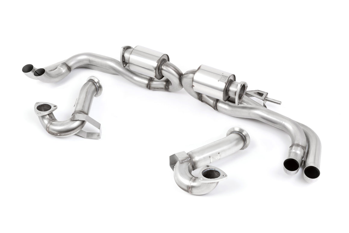 Audi R8 V10 5.2 (2009 - 2012) - Supercup Cat-Back Exhaust System - Uses OE Trims