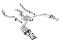 Audi S6 C7/S7 Sportback - Non-Resonated (Louder) Cat-Back Exhaust System with Polished Trims
