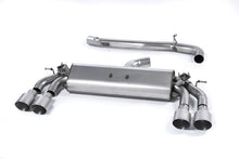 Audi S3 8V.2 - Non-Resonated (Louder) Cat-Back Exhaust System with Quad Round Titanium Trims
