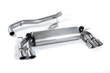 Audi S3 8V.2 - Non-Resonated (Louder) Cat-Back Exhaust System with Quad Oval Polished Trims