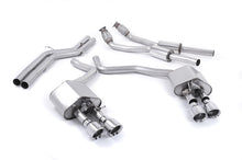 Audi S6 C7/S7 Sportback - Valved &amp; Non-Resonated (Louder) Cat-Back Exhaust System with Polished Trims