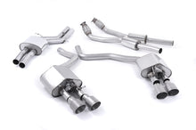Audi S6 C7/S7 Sportback - Valved &amp; Resonated (Quieter) Cat-Back Exhaust System with Titanium Trims