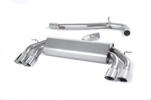 Audi S3 8V/8V.2 - Non-Valved &amp; Non-Resonated (Loudest) Cat-Back Race Exhaust System with Quad Oval Polished Trims