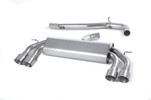 Audi S3 8V/8V.2 - Non-Valved &amp; Non-Resonated (Louder) Cat-Back Race Exhaust System with Quad Round Titanium Trims