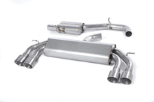 Audi S3 8V/8V.2 - Non-Valved &amp; Resonated (Quieter) Cat-Back Race Exhaust System with Quad Round Titanium Trims