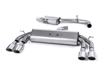 Audi S3 8V/8V.2 Sportback Non GPF - Non-Valved &amp; Resonated (Quieter) Cat-Back Race Exhaust System with Quad Oval Polished Trims
