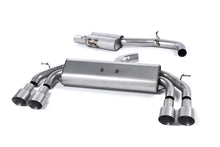Audi S3 8V/8V.2 Sportback Non GPF - Non-Valved &amp; Resonated (Quieter) Cat-Back Race Exhaust System with Quad Round Titanium Trims
