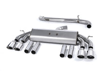 Audi S3 8V/V.2 - Non-Valved &amp; Non-Resonated (Louder) Cat-Back Race Exhaust System with Quad Oval Polished Trims