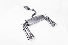 Audi S3 8V/V.2 - Non-Valved &amp; Resonated (Quieter) Cat-Back Race Exhaust System with Quad Oval Polished Trims