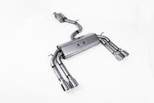 Audi S3 8V/V.2 - Non-Valved &amp; Resonated (Quieter) Cat-Back Race Exhaust System with Quad Round Polished Trims