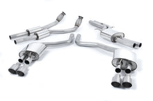 Audi S6 C7/S7 Sportback - Resonated (Quieter) Cat-Back Exhaust System with Titanium Trims