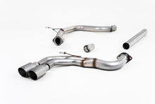 Audi A3 2.0 TDI MQB - Non-Resonated (Louder) Cat-Back Exhaust System with Titanium Trims