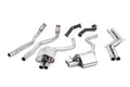 Audi RS6/RS7 C7 - Non-Resonated (Louder) Complete Exhaust System with Catalyst Bypass - Uses OE Trims