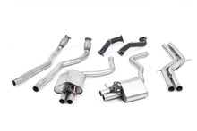 Audi RS6/RS7 C7 - Non-Resonated (Louder) Complete Exhaust System with Catalyst Bypass - Uses OE Trims