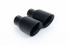Audi A4 2.0 B9 Quattro - Non-Resonated (Louder) Cat-Back Exhaust System with Dual GT-100 Cerakote Black Trims
