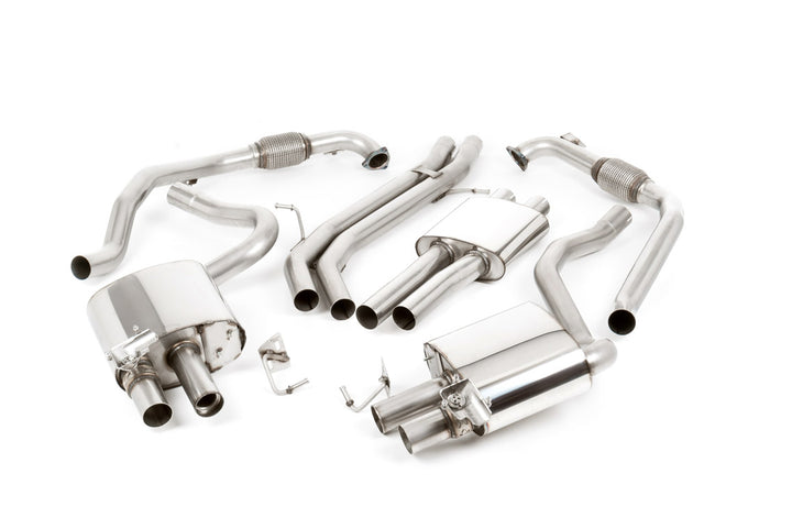 Audi S5 B9 Sport Diff models without Brace Bars - Cat-Back Exhaust System