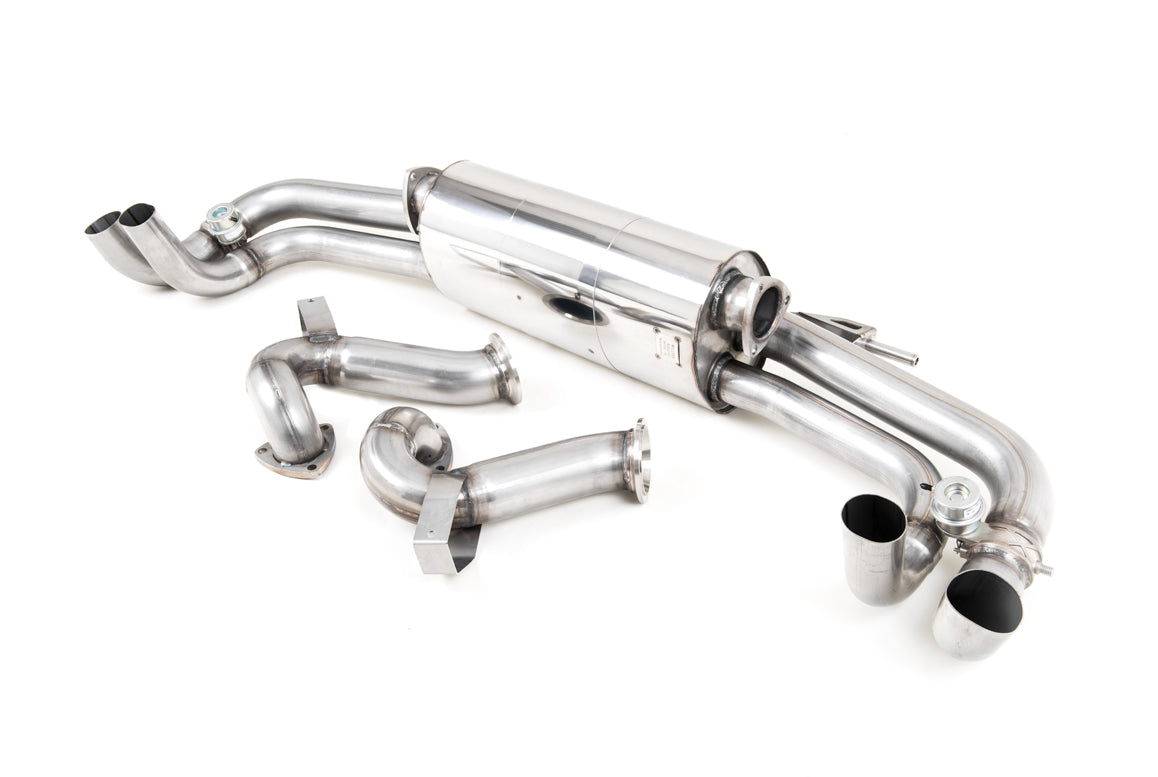 Audi R8 V10 5.2L Plus (2016 - 2019) - Valved Cat-Back Exhaust System - Uses OE Trims
