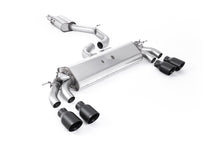 Audi S3 8V.2 - Resonated (Quieter) GPF/OPF-Back Exhaust System with Quad Round Cerakote Black Tips