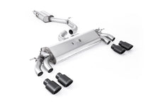 Audi S3 8V.2 - Resonated (Quieter) GPF/OPF-Back Exhaust System with Quad Oval Cerakote Black Trims