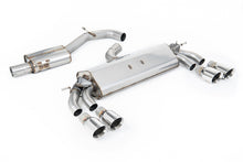 Audi S3 8V.2 Sportback - Resonated (Quieter) GPF/OPF-Back Exhaust System with Quad Round Polished Trims