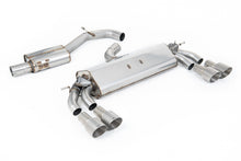 Audi S3 8V.2 Sportback - Resonated (Quieter) GPF/OPF-Back Exhaust System with Quad Round Titanium Trims