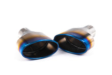 Audi RS5 B9 GPF Models - Non-Resonated Race Cat-Back Exhaust System (Loudest) with Burnt Titanium Oval Trims