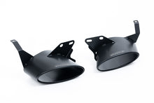 Audi RS6/RS7 C8 - Resonated (Quieter) Cat Back System (Twin 80mm) with Cerakote Black Oval Trims