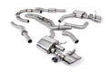 Audi RS6/RS7 C8 - Resonated Cat Back System (Twin 80mm) with Polished Oval Trims
