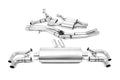 Audi RSQ8 - Resonated (Quieter) Cat-Back Exhaust System - Uses OE Trims - No Cutting Required