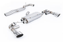 Audi TTRS MK3 Quattro - 80mm Non-Resonated Cat-Back Exhaust System with Polished Trims